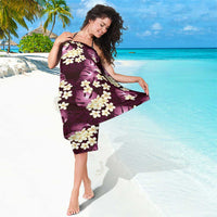 Pink Tropical Hawaii Sarong Seamless Monstera Plumeria Hawaiian Pattern - Polynesian Pride