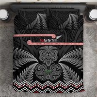 Aotearoa Toitu Te Tiriti Bedding Set Stand Together! Stand Stronger! - NZ Tiki