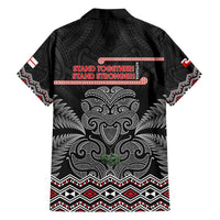 Aotearoa Toitu Te Tiriti Family Matching Summer Maxi Dress and Hawaiian Shirt Stand Together! Stand Stronger! - NZ Tiki