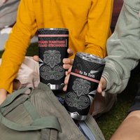 Aotearoa Toitu Te Tiriti Tumbler Cup Stand Together! Stand Stronger! - NZ Tiki