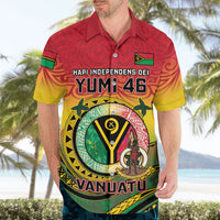 Personalised Vanuatu Hawaiian Shirt Yumi 46th Hapi Independens Dei - Reggae Version LT14 - Polynesian Pride
