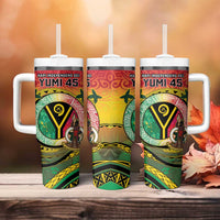 Vanuatu Tumbler With Handle Yumi 45th Hapi Independens Dei - Reggae Version LT14