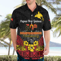 Papua New Guinea Independence Day Hawaiian Shirt PNG Bird of Paradise 50th Anniversary LT14