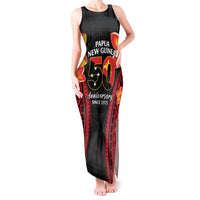 Papua New Guinea Independence Day Tank Maxi Dress PNG Since 1975 LT14