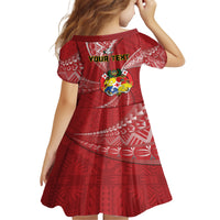 Personalised Tonga Independence Day Family Matching Puletasi and Hawaiian Shirt Happy 54th Independence Anniversary Ngatu Pattern LT14 - Polynesian Pride