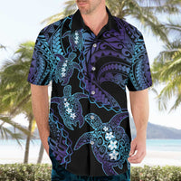 Polynesia Sea Turtle Day Hawaiian Shirt Tribal Honu Plumeria Polynesian Pattern