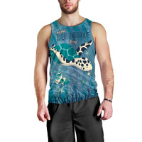 World Sea Turtle Day Polynesia Men Tank Top Go With The Flow