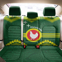 Manu'a Flag Day Back Car Seat Cover Polynesian Pattern National Color Proud