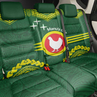 Manu'a Flag Day Back Car Seat Cover Polynesian Pattern National Color Proud