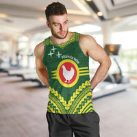 Manu'a Flag Day Men Tank Top Polynesian Pattern National Color Proud