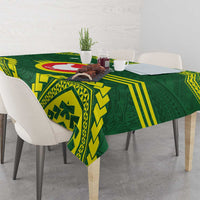 Manu'a Flag Day Tablecloth Polynesian Pattern National Color Proud
