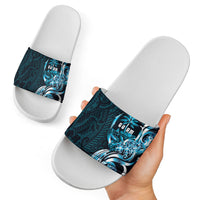 Asut Guam Chamorro Slide Sandals Guahan Seal Tattoo LT14 - Polynesian Pride