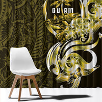 Amariyu Guam Chamorro Window Curtain Guahan Seal Tattoo LT14 - Polynesian Pride