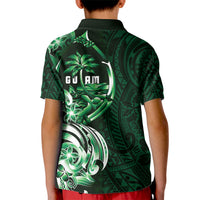 Betde Guam Chamorro Kid Polo Shirt Guahan Seal Tattoo LT14 - Polynesian Pride