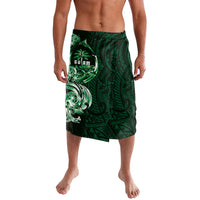 Betde Guam Chamorro Lavalava Guahan Seal Tattoo LT14 Green - Polynesian Pride