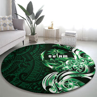 Betde Guam Chamorro Round Carpet Guahan Seal Tattoo LT14 - Polynesian Pride