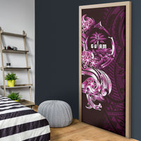 Kulot Di Rosa Guam Chamorro Door Cover Guahan Seal Tattoo LT14 - Polynesian Pride