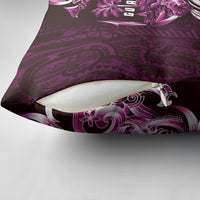 Kulot Di Rosa Guam Chamorro Pillow Cover Guahan Seal Tattoo LT14 - Polynesian Pride