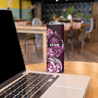 Kulot Di Rosa Guam Chamorro Skinny Tumbler Guahan Seal Tattoo LT14 - Polynesian Pride