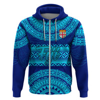Personalised Fiji Hoodie Unique Fijian Tapa Pattern With Coat Of Arms LT14 - Polynesian Pride