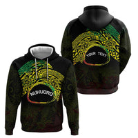 Personalised Nukuoro Atoll Zip Hoodie Polynesian Tattoo Curves Reggae Version LT14 - Polynesian Pride