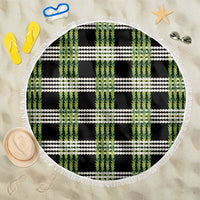 Aloha Hawaii Pakalana Pikake Lei Beach Blanket Palaka Inspired Hawaiian-plaid Black