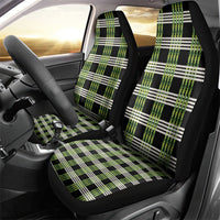 Aloha Hawaii Pakalana Pikake Lei Car Seat Cover Palaka Inspired Hawaiian-plaid Black