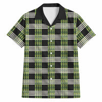 Aloha Hawaii Pakalana Pikake Lei Hawaiian Shirt Palaka Inspired Hawaiian-plaid Black