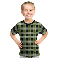 Aloha Hawaii Pakalana Pikake Lei Kid T Shirt Palaka Inspired Hawaiian-plaid Black