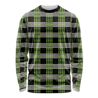 Aloha Hawaii Pakalana Pikake Lei Long Sleeve Shirt Palaka Inspired Hawaiian-plaid Black