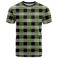 Aloha Hawaii Pakalana Pikake Lei T Shirt Palaka Inspired Hawaiian-plaid Black