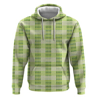 Aloha Hawaii Pakalana Pikake Lei Hoodie Palaka Inspired Hawaiian-plaid Pastel Green