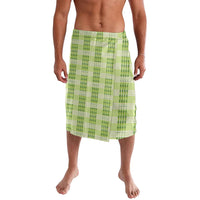 Aloha Hawaii Pakalana Pikake Lei Lavalava Palaka Inspired Hawaiian-plaid Pastel Green