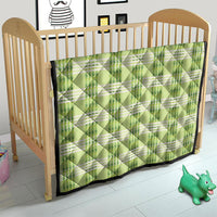 Aloha Hawaii Pakalana Pikake Lei Quilt Palaka Inspired Hawaiian-plaid Pastel Green