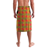 Aloha Hawaii Ilima Maile Lei Lavalava Palaka Inspired Hawaiian-plaid Red