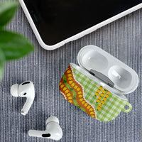 Hawaii Leis Palaka Motifs AirPods Case Pikake Pakalana Maile Ilima Kakau Style