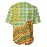 Hawaii Leis Palaka Motifs Baseball Jersey Pikake Pakalana Maile Ilima Kakau Style