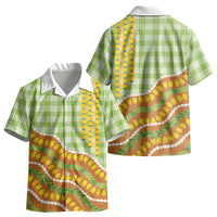 Hawaii Leis Palaka Motifs Kid Hawaiian Shirt Pikake Pakalana Maile Ilima Kakau Style
