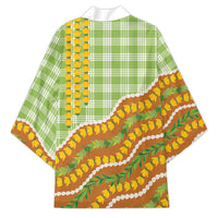 Hawaii Leis Palaka Motifs Kimono Pikake Pakalana Maile Ilima Kakau Style