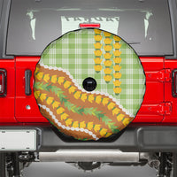 Hawaii Leis Palaka Motifs Spare Tire Cover Pikake Pakalana Maile Ilima Kakau Style