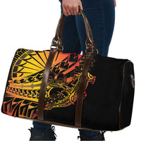 Gradient Marquesas Islands Travel Bag Marquesan Matatiki Hammerhead Shark Patutiki - Polynesian Pride