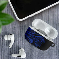 Blue Marquesas Islands AirPods Case Marquesan Matatiki Hammerhead Shark Patutiki LT14 - Polynesian Pride