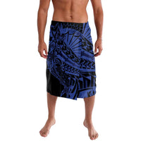 Blue Marquesas Islands Lavalava Marquesan Matatiki Hammerhead Shark Patutiki - Polynesian Pride