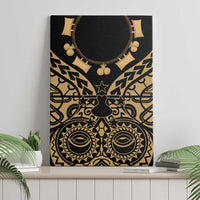 Austral Islands Canvas Wall Art Tuhaa Pae Penu Stars Necklace Gold LT14 - Polynesian Pride