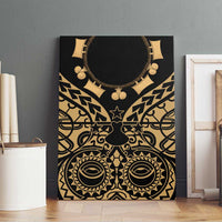 Austral Islands Canvas Wall Art Tuhaa Pae Penu Stars Necklace Gold LT14 - Polynesian Pride