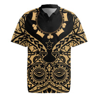 Austral Islands Rugby Jersey Tuhaa Pae Penu Stars Necklace Gold - Polynesian Pride