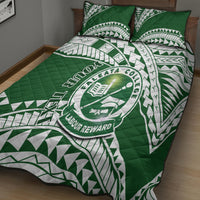 Personalised Samoa Faleata College Quilt Bed Set Samoan Pattern LT14 - Polynesian Pride