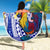 Philippines Beach Blanket Filipino Sarimanok With Polynesian Tattoo LT14 - Polynesian Pride