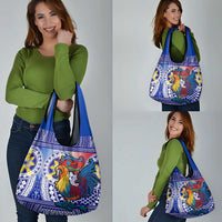 Philippines Grocery Bag Filipino Sarimanok With Polynesian Tattoo