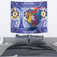 Philippines Tapestry Filipino Sarimanok With Polynesian Tattoo LT14 - Polynesian Pride